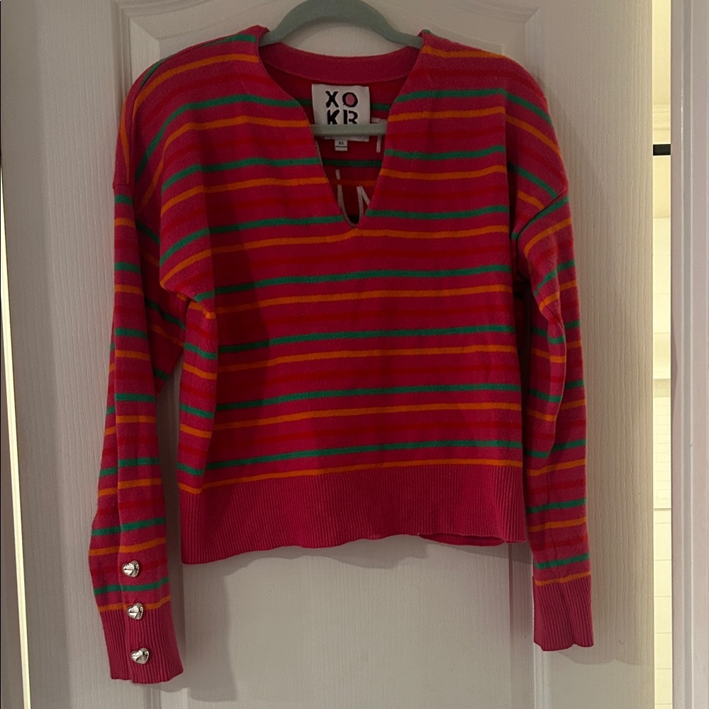 Kerri Rosenthal striped sweater next smile’s on you - Picture 3 of 6